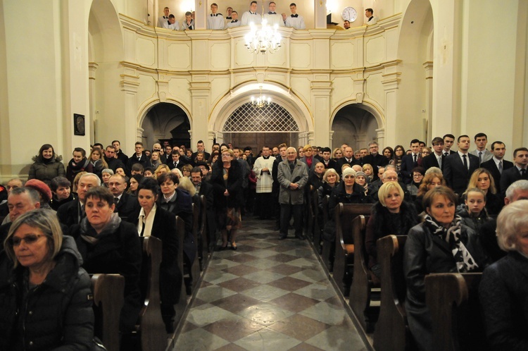 Msza św. i obłóczyny alumnów lubelskiego seminarium