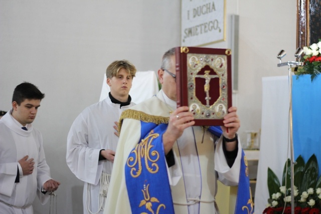 Powitanie Maryi w parafii MB Częstochowskiej w Otwocku