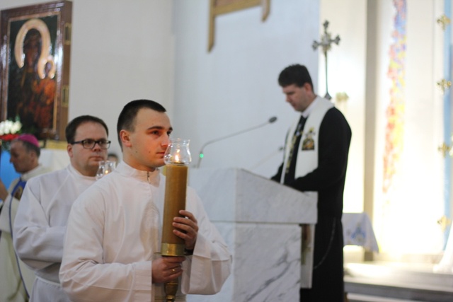 Powitanie Maryi w parafii MB Częstochowskiej w Otwocku