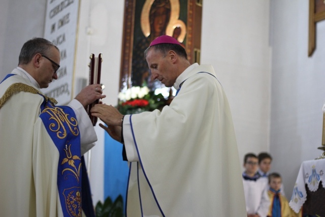 Powitanie Maryi w parafii MB Częstochowskiej w Otwocku