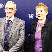 Prof. Hélène Langevin-Joliot i prof. Pierre Joliot.