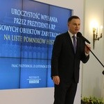 Paradyż na liście Pomników Historii Prezydenta RP