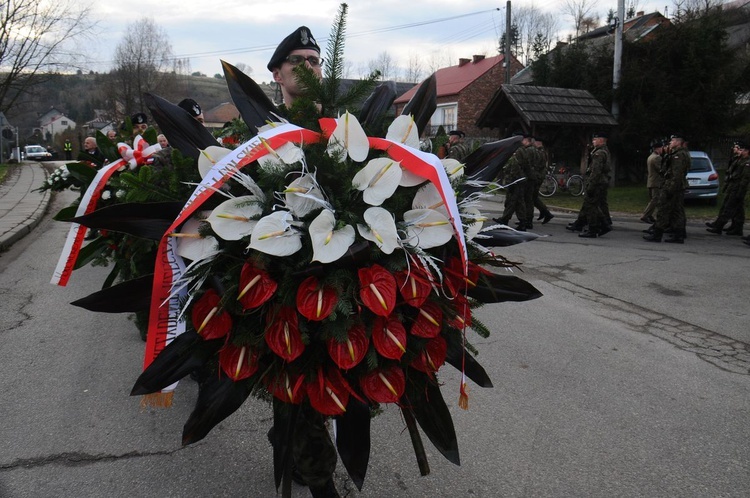 Pogrzeb por. Bolesława Kozuba, żołnierza gen. Stanisława Maczka