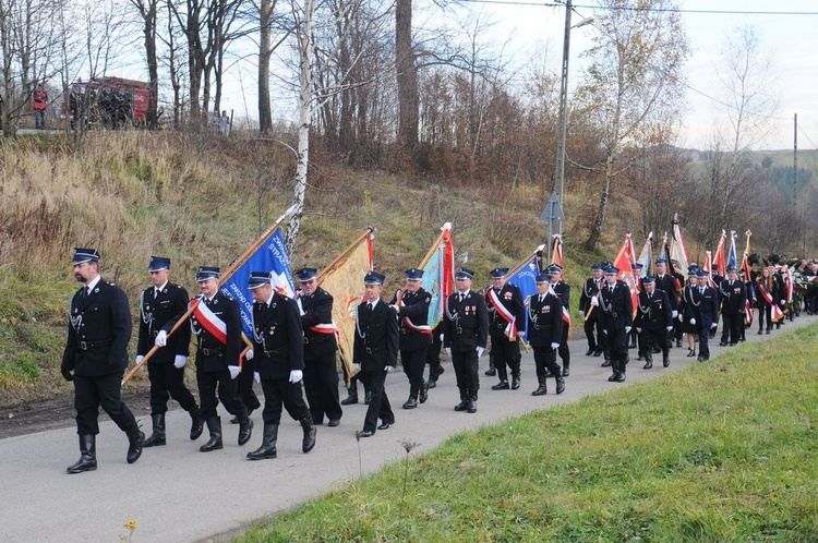 Pogrzeb por. Bolesława Kozuba, żołnierza gen. Stanisława Maczka