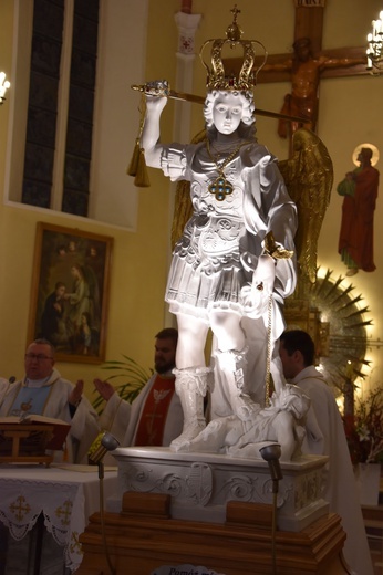 Nawiedzenie figury św. Michała Archanioła