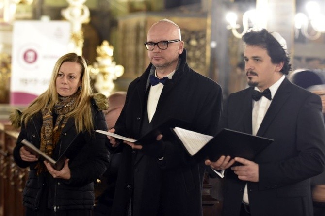 Występ chóru synagogalnego w Kościele Pokoju