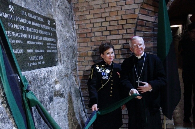 Poświęcenie komory Jezioro Wessel oraz Barbórka 2017 w Wieliczce