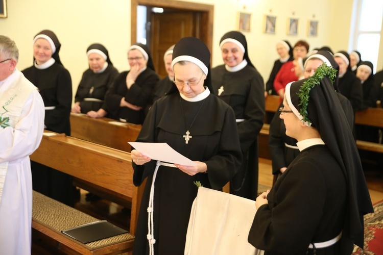 Śluby zakonne u franciszkanek 