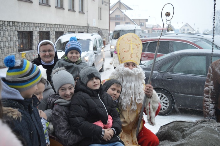 Spotkanie ze św. Mikołajem w Jabłonce