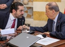 Premier Libanu formalnie wycofał dymisję