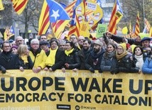 45 tys. Katalończyków wyszło na ulice Brukseli 