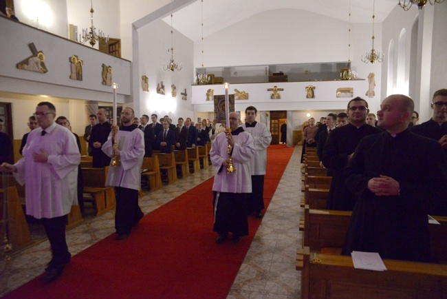 Akatyst w seminaryjnej kaplicy w Radomiu