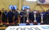 XXIII Międzynarodowy turniej we wspinaniu przy użyciu drabiny hakowej trwa od południa w Chorzowie