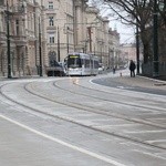 Przebudowana ulica Basztowa w Krakowie