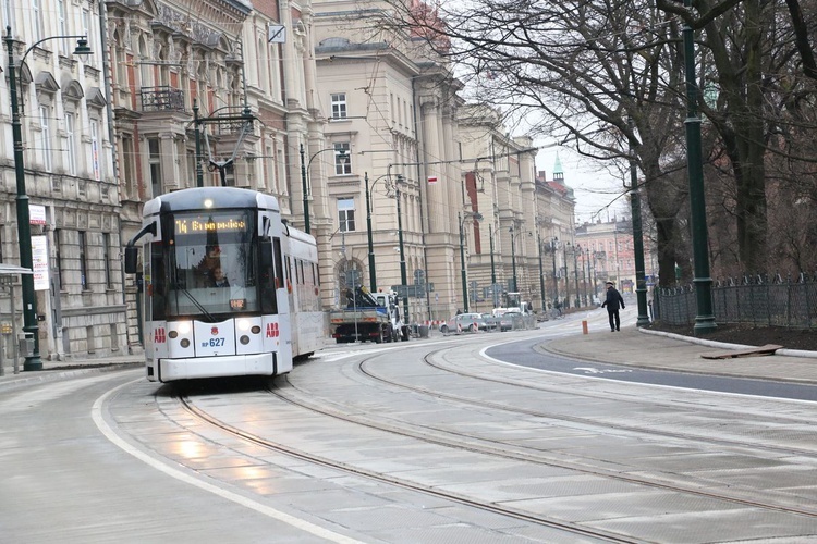 Przebudowana ulica Basztowa w Krakowie