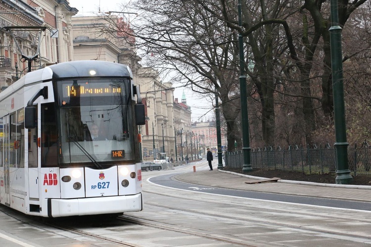 Przebudowana ulica Basztowa w Krakowie