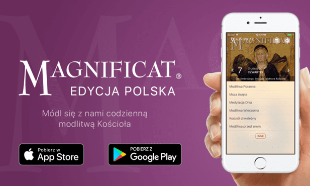 Polska aplikacja "Magnificat" - już dostępna