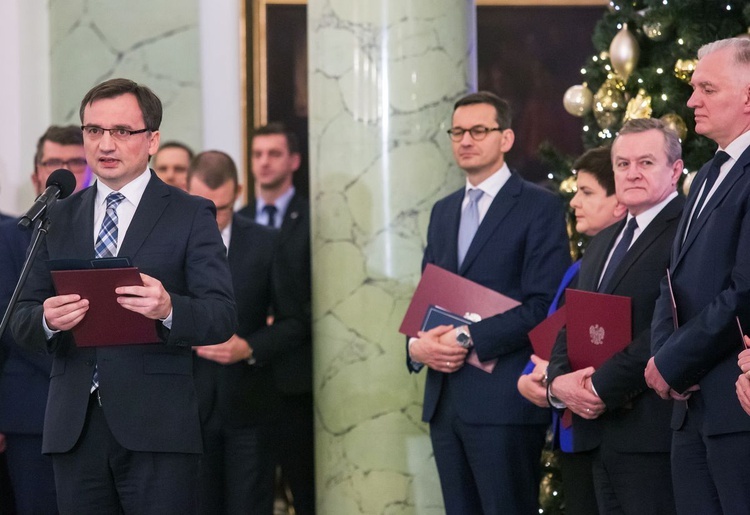 Zaprzysiężenie rządu premiera Mateusza Morawieckiego