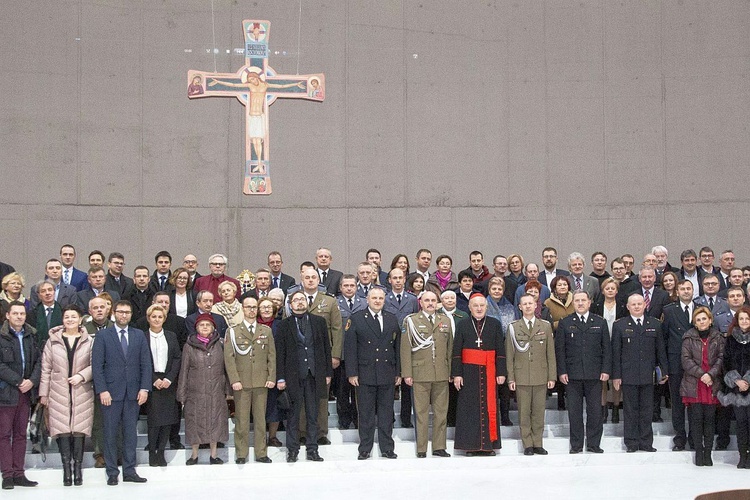 Opłatek w Świątyni Opatrzności Bożej