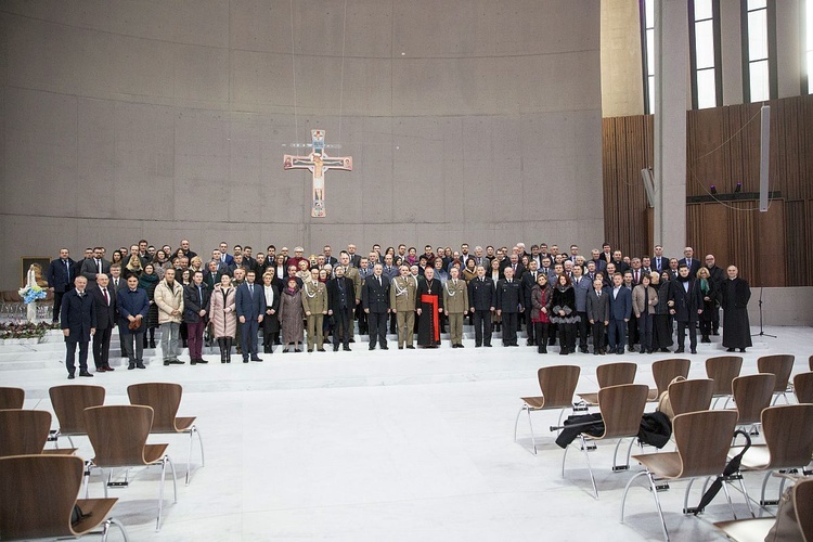 Opłatek w Świątyni Opatrzności Bożej