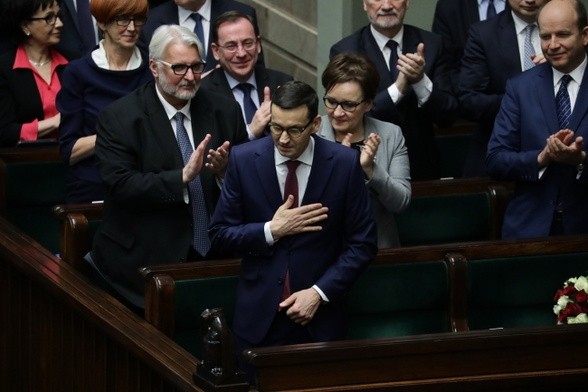 Sejm udzielił wotum zaufania rządowi Mateusza Morawieckiego