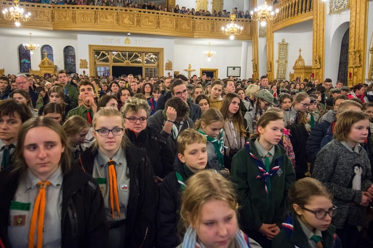 Przekazanie Światełka Betlejemskiego 