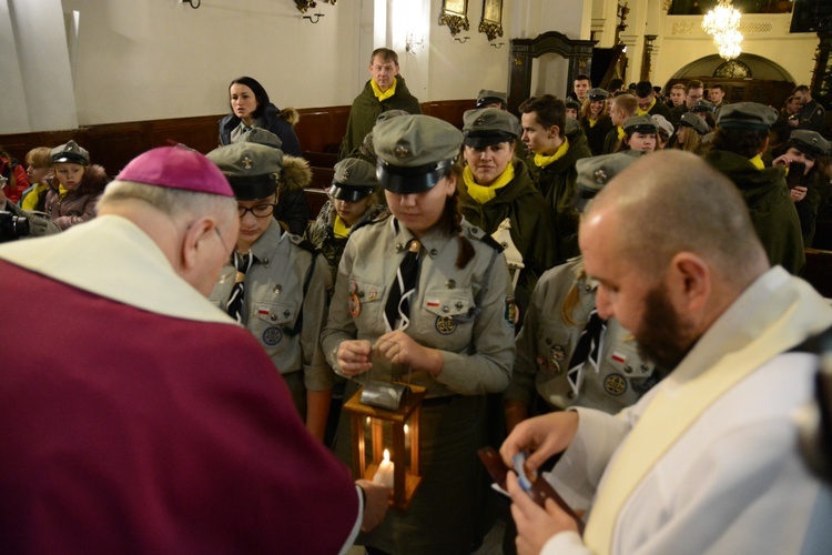 Światełko Betlejemskie w Opolu