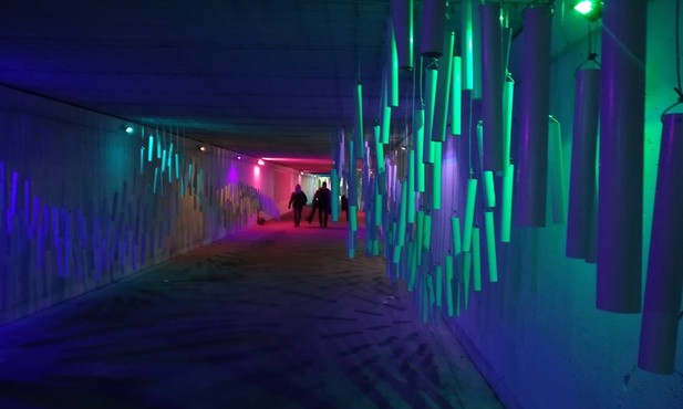 Tunel łączy ulice Mielęckiego z Wojewódzką