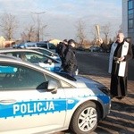 Poświęcenie pojazdów i opłatek gdańskich policjantów