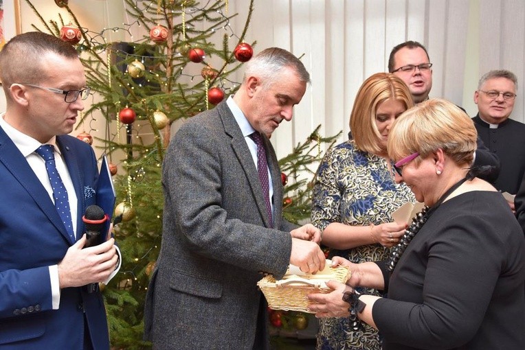 Opłątek w Urzędzie Gminy Świdnica