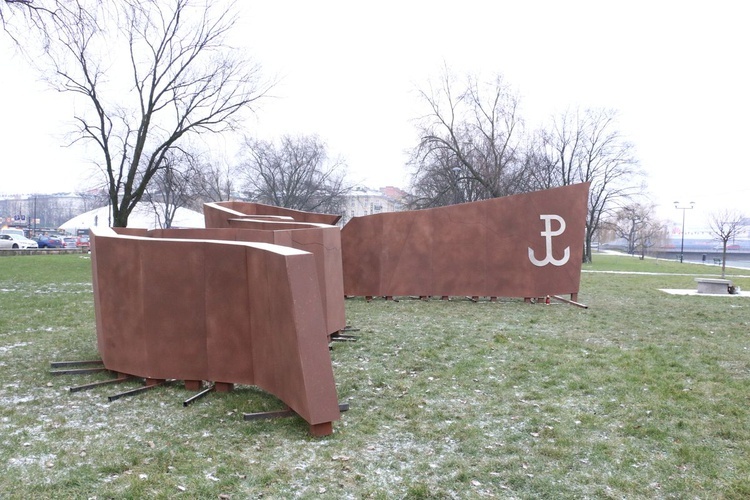 Makieta pomnika Armii Krajowej w Krakowie