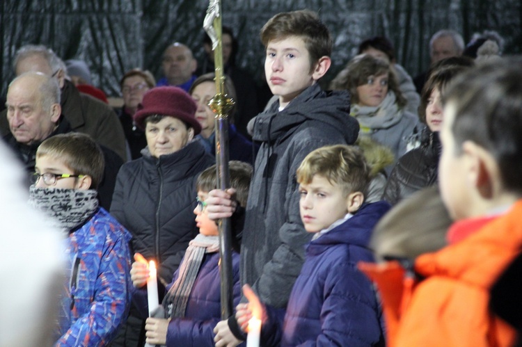 Pasterka na os. Wrębowa w Rybniku