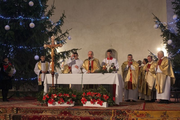 Pasterka w kościele Trójcy Świętej