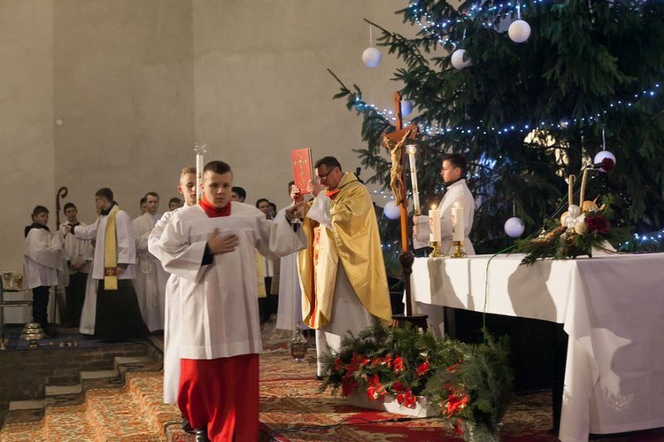 Pasterka w kościele Trójcy Świętej