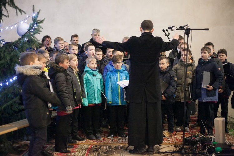 Pasterka w kościele Trójcy Świętej