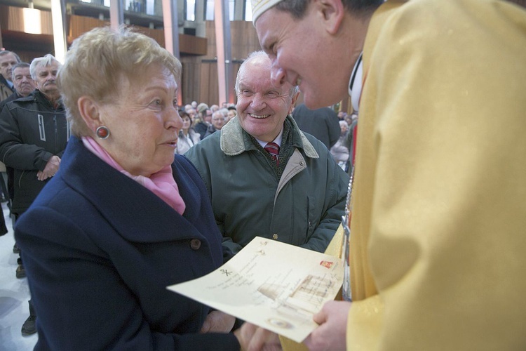 Jubileusze małżeńskie w Świątyni Opatrzności Bożej