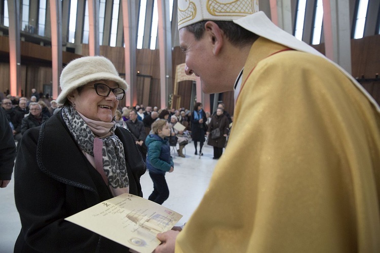 Jubileusze małżeńskie w Świątyni Opatrzności Bożej