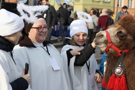 W jasełkach uczestniczyły też niewidome dzieci z Lasek