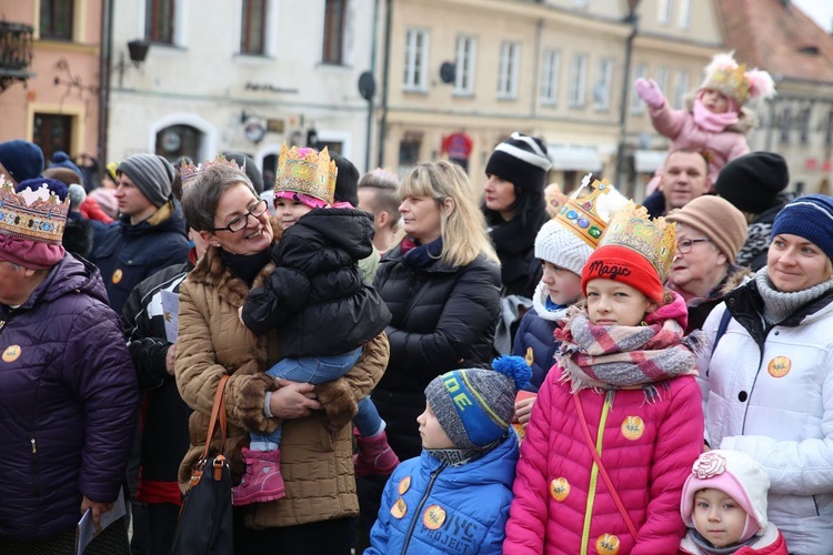 Orszak Trzech Króli w Sandomierzu 