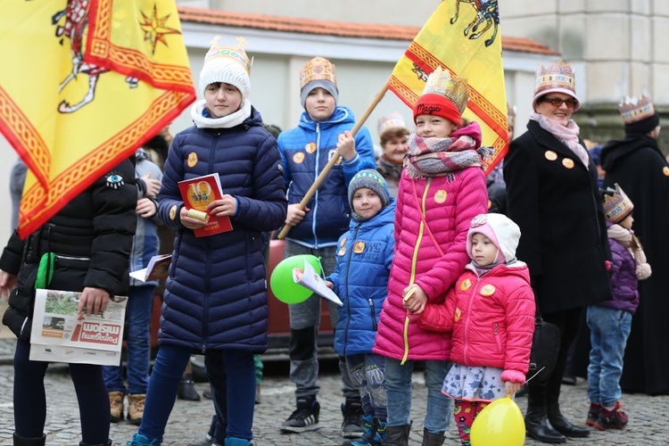 Orszak Trzech Króli w Sandomierzu 