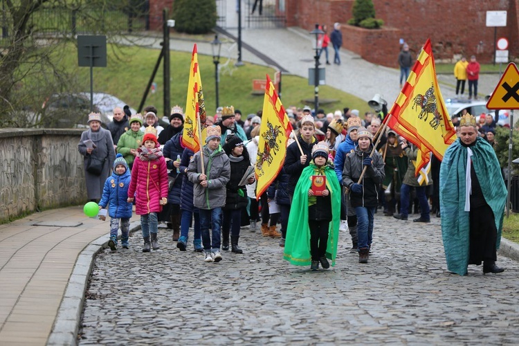 Orszak Trzech Króli w Sandomierzu 