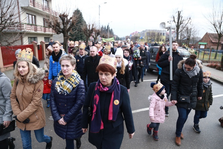 Żabno - Orszak Trzech Króli 2018