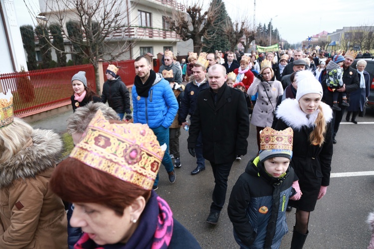 Żabno - Orszak Trzech Króli 2018