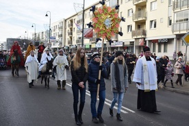 W Legionowie, ze św. Rodziną na osiołku