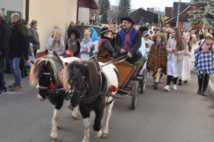 Łącko - Orszak Trzech Króli 2018