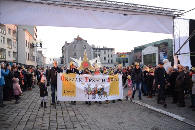 Orszak Trzech Króli w Opolu szedł już szósty raz