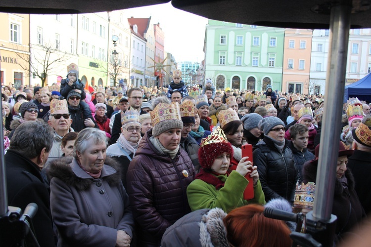 Tłumy na rynku