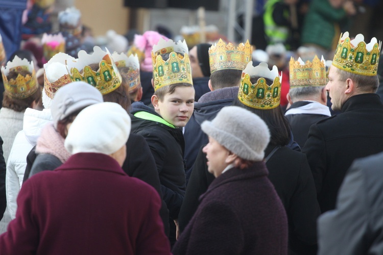 Tłumy na rynku