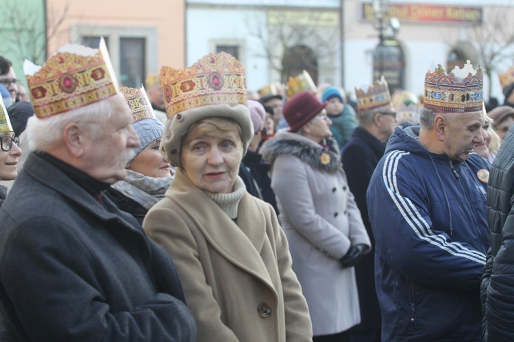 Tłumy na rynku