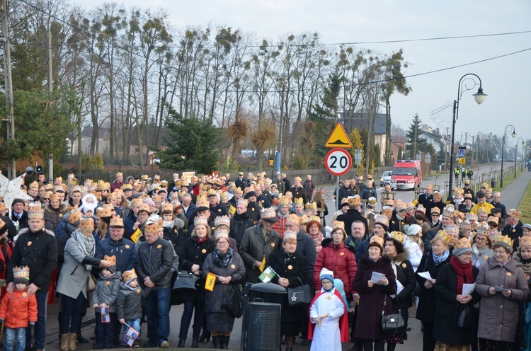 Karniewo. Orszak Trzech Króli